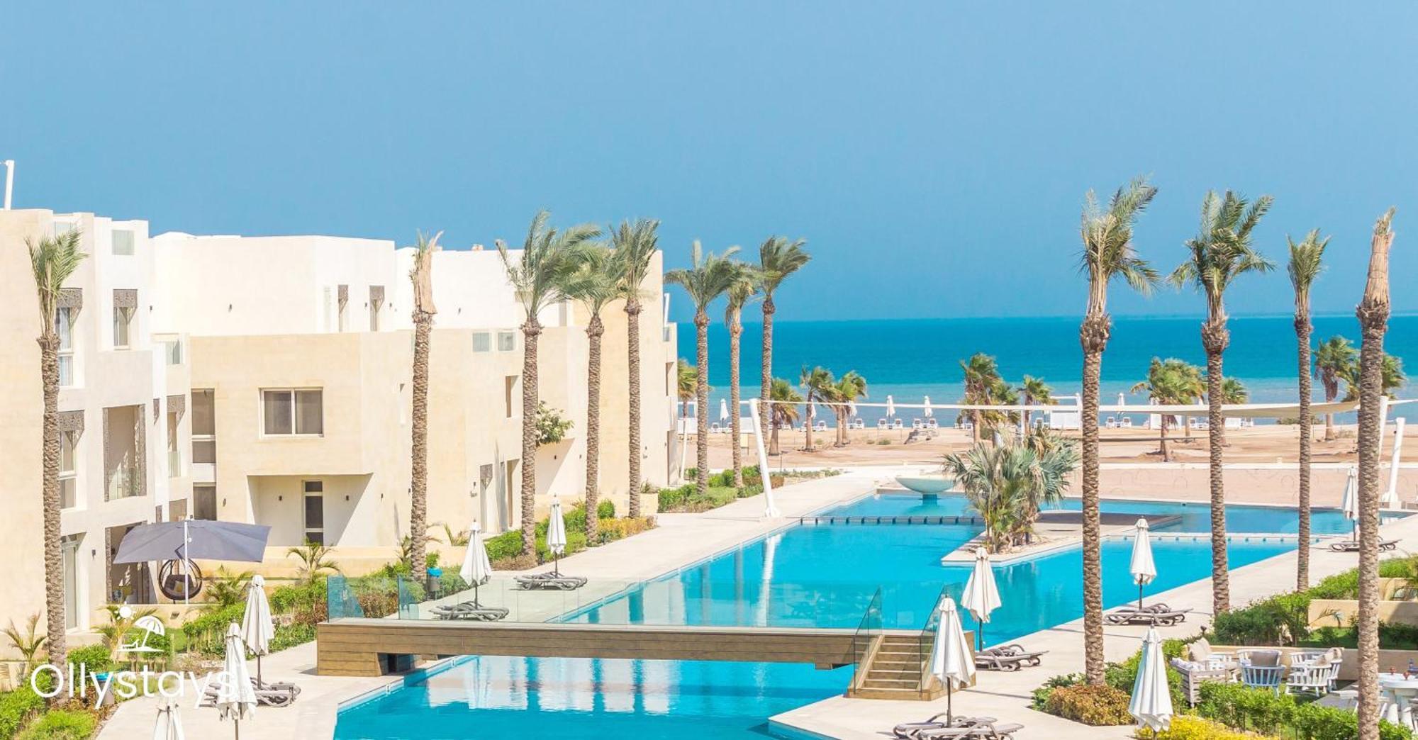 Ollystays Mangroovy Seaview 2Br Beach And Pool Free Access Hurghada Exterior foto